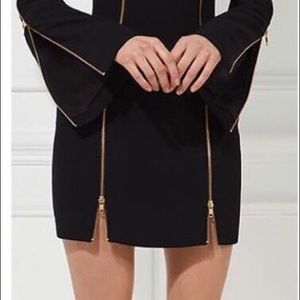 MISHA COLLECTION black party dress